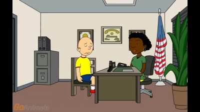 Caillou makes the Dial Up Noise 😱😱😱