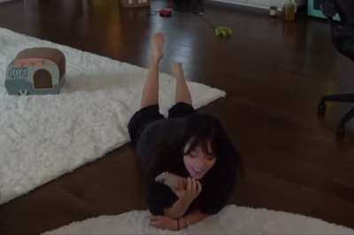 Cinna on her floor - January 2026