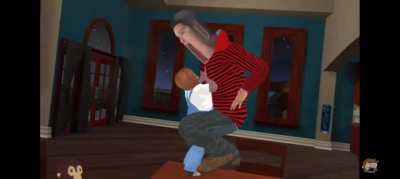 Child eating scream