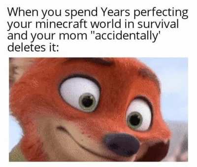 It's okay, not like I had 350+ hours on the game which I poured my life into.