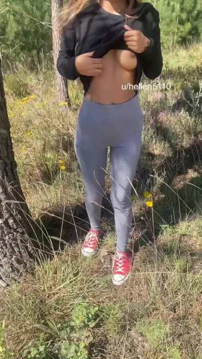 Revealing them in the woods