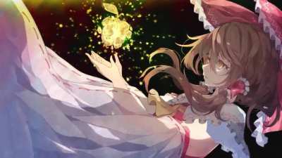 Another Reimu Live Wallpaper I Animated~ Original Artist: cheeseroll8443