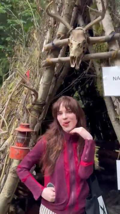 Sophie Looks So Cute When She Flaunts Her 'Yellowjackets’ Hut During First Time Season 3 Set Visit