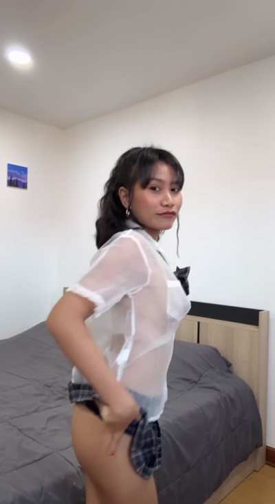 If I was your personal tiny Asian slut, wld you allow me to go to class?