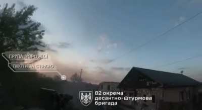 82nd Air Assault Brigade engages Russians with a Stryker | Kharkiv Direction | May 22nd