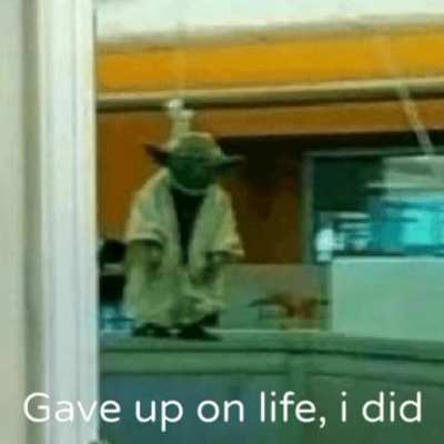 Yoda acting sus