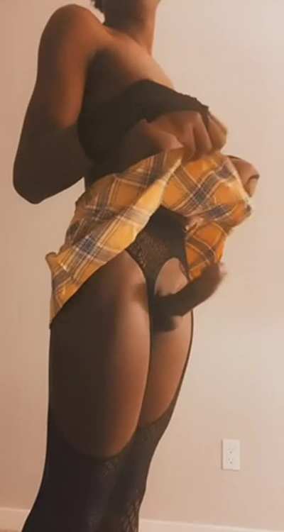 come rip my skirt off 🥺