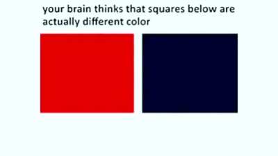 I couldn't believe at first, but they're both the same color