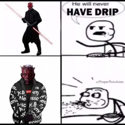 Only a Sith Drips in Absolutes
