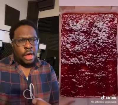 This mans ass itching