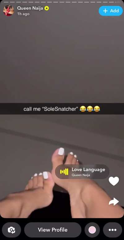 Queen Naija snap