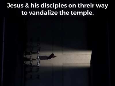 Ah yes... cleansing the temple