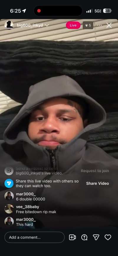 Inkyd600 dissing in his new snippet 🔥🔥