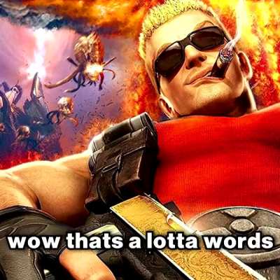 That's a lotta words
