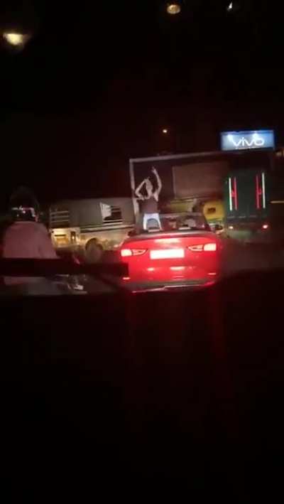 Atleast Delhi's traffic is entertaining
