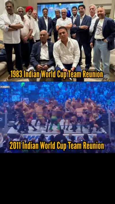 2011 World cup winner team reunion be like