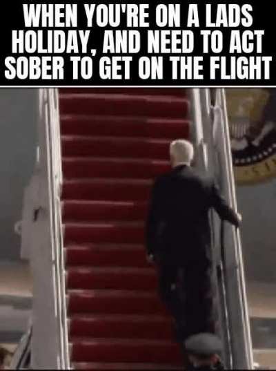 Whoops kicked off before I even got on