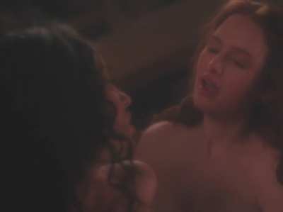 Madelaine Petsch and Vanessa Morgan
