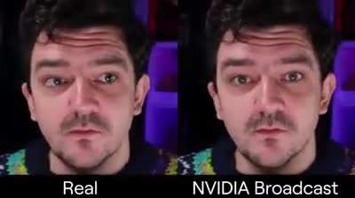 NVIDIA just released a new Eye Contact feature that uses AI to make you look into the camera