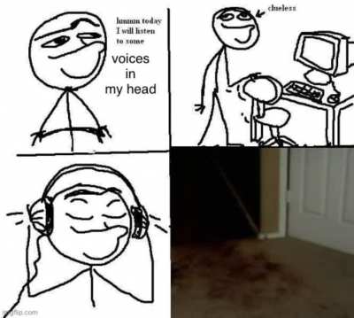 i can’t hear them