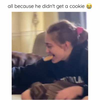 Throwing a temper tantrum