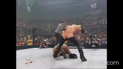 Trish Stratus bending down in a pink thong. Nothing like it.