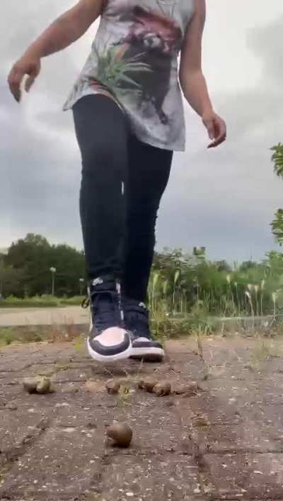 I have vids of women crushing in sneakers and boots, just message me if you’re interested.