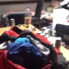 Idiot vs track pants