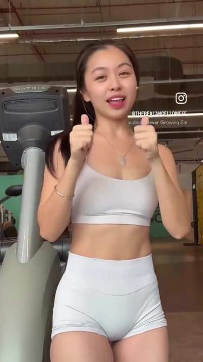 in the gym