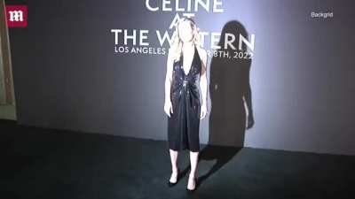 at the Celine fashion show (2022)