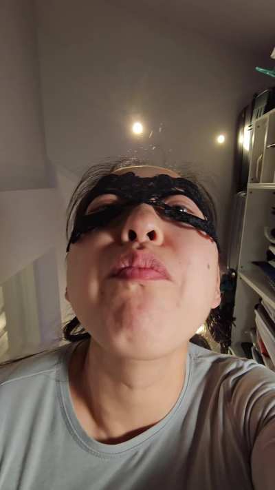 Just me spitting on your face after my workout because you deserve it [oc]