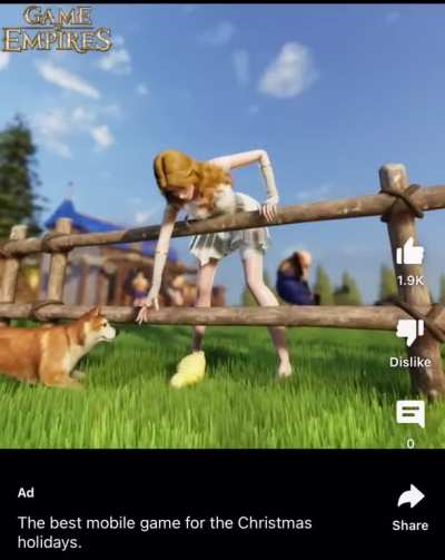 Gotta love mobile game ads
