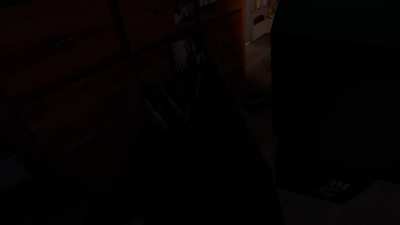 POV you’re a kid watching courage the cowardly dog at night