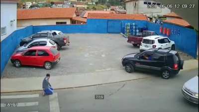 por esse atropelamento eu não esperava kkkkkkkkk
