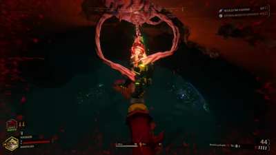 have you ever been grabbed by a leech and then get stabbed twice in the balls?