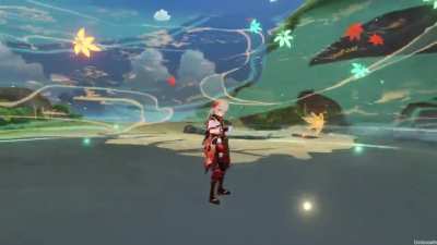 [Beta 1.6] K***** elemental burst animation