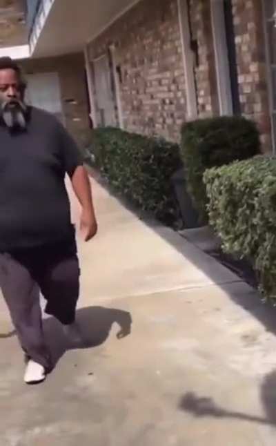 His builder bear work shop body constructed ass was not catching him, unc knew.🤦🏽‍♂️💀