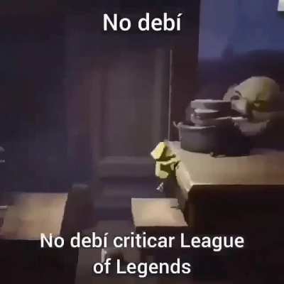 Nooo amigo no debí