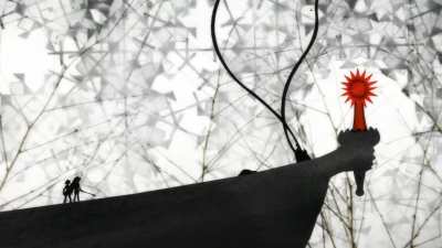 [Puella Magi Madoka Magica] One of my favourite scenes - Elsa Maria Silhouette Fight
