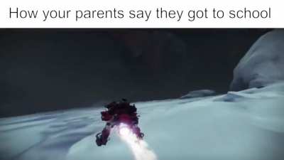 Legend says they had to step into a war with the Cabal on Mars on the way back home.