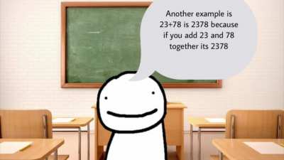 MATH LESSONS WITH DREAM ( he is very smart)