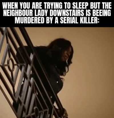 Please hurry up mister serial killer