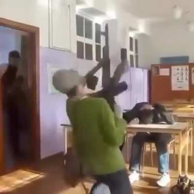 Acá está la ventana que habla