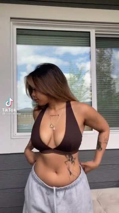 Busty Asian TikTokThot