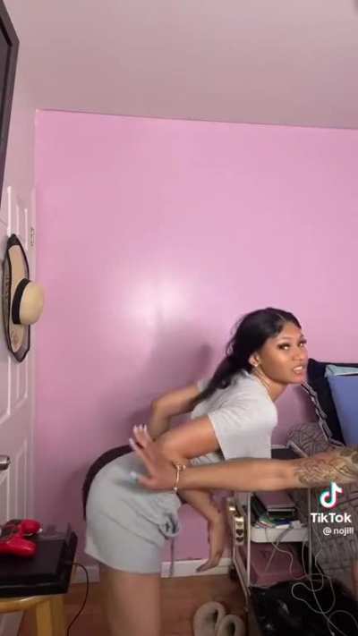 She getting thicker