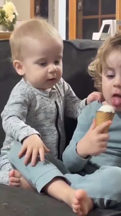 To eat Ice-cream
