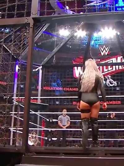 Liv Morgan & her cool Elimination Chamber Attire