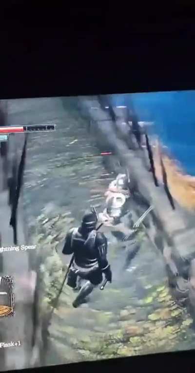 You died