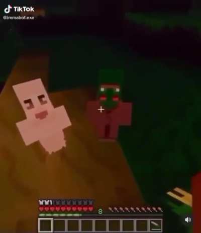 Minecraft Halloween. (I know it’s way too early. I just wanted to share this.)