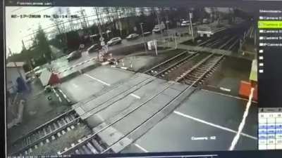 Man gets hit by high speed train